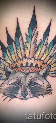 Татуировка на миеща мечка - снимка на готовата татуировка за материал за значението на 34