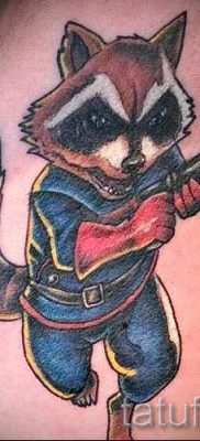 Татуировка на миеща мечка - снимка на готовата татуировка за материала за значението на 21