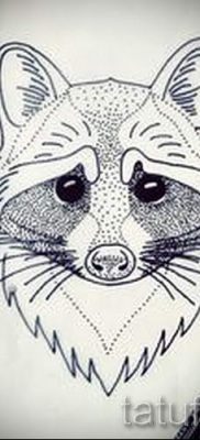 Татуировка на миеща мечка - снимка на готовата татуировка за материала около 12