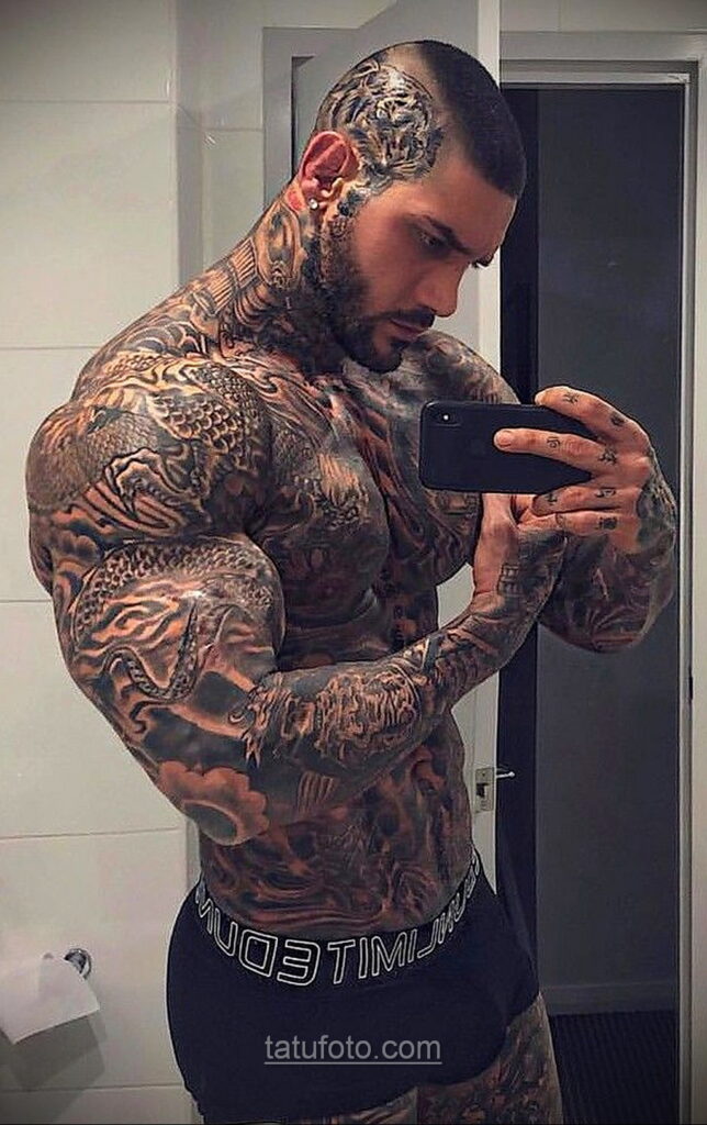 Снимка на мъжки дизайн на татуировка 09.01.2021 №10255 -мъжка татуировка-