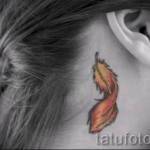 Főnix tolltetoválás - fotó a kész tetoválásról 11022016 -ból 3