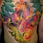 Főnix tetoválás - fotó a kész tetoválásról 11022016 -ból 4