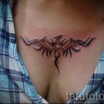 Főnix geometria tetoválás - fotó a kész tetoválásról 11022016 -ból 4