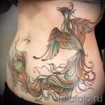 Főnix tetoválás a combon - fotó a kész tetoválásról 11022016 -ból 8