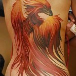 phoenix tatouage - une photo du tatouage fini sur 11022016 1