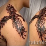 photo phoenix tatouage sur son melltartó - une photo du tatouage fini 11022016 2