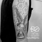 szemtetoválás háromszög pontmunkában - fotó a kész tetoválásról 13052016 -ból 5