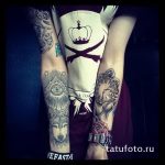 szem tetoválás háromszögben az alkaron - fotó a kész tetoválásról 13052016 14