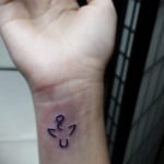 Kerub tetoválás kicsi 2019.09.26. №002 -kerub tetoválás