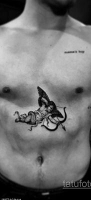 Angyali kerub tetoválás 2019.09.26. №060 -kerub tetoválás