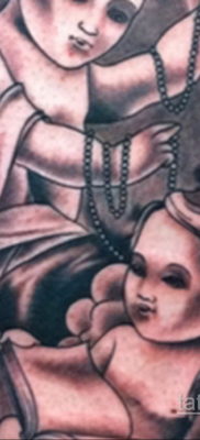 Angyal kerub tetoválás 2019.09.26. №058 -kerub tetoválás