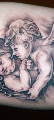 Angyal kerub tetoválás 2019.09.26. №051 -kerub tetoválás