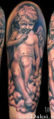 Angyal kerub tetoválás 2019.09.26. №044 -cserub tetoválás