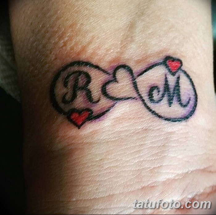 foto Tatoverings initialer fra 19.06.2018 №072 - initialer tatovering -