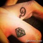 foto Tatoverings initialer fra 19.06.2018 №021 - initialer tatovering -