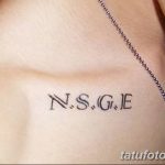 foto Tatoverings initialer fra 19.06.2018 №201 - initialer for tatoveringer -