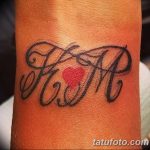 foto Tatovering initialer fra 19.06.2018 №005 - initialer tatovering -