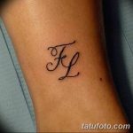 foto Tatoverings initialer fra 19.06.2018 №030 - initialer tatovering -