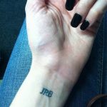 foto Tatoverings initialer fra 19.06.2018 №038 - initialer tatovering -