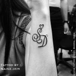 foto Tatovering initialer fra 19.06.2018 №060 - initialer tatovering -