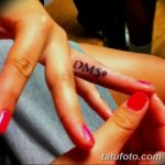 foto Tatoverings initialer fra 19.06.2018 №083 - initialer tatovering -