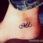 foto Tatoverings initialer fra 19.06.2018 №090 - initialer tatovering -
