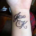 foto Tatoverings initialer fra 19.06.2018 №094 - initialer tatovering -