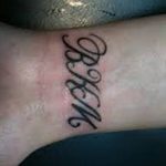 foto Tatoverings initialer fra 19.06.2018 №109 - initialer for tatoveringer -