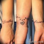 foto Tatoverings initialer fra 19.06.2018 №123 - initialer tatovering -