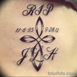 foto Tatoverings initialer fra 19.06.2018 №134 - initialer for tatoveringer -