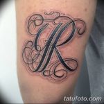 foto Tatoverings initialer fra 19.06.2018 №181 - initialer tatovering -