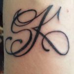 foto Tatoverings initialer fra 19.06.2018 №193 - initialer tatovering -