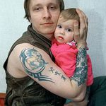 foto Tattoo Ivan Okhlobystin dateret 03.12.2017 №002 - Tattoo Ivan Okhlobystin -