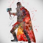 Tattoo Superhero Thor 15.01.2020 №003 -Marvel Tattoo-