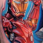 Superhelt tatovering Iron Man 15/01/2020 №018 -Marvel Tattoo-