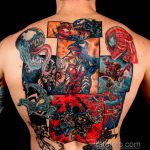 Superhelt tatovering Spiderman 15/01/2020 №007 -Marvel Tattoo-
