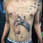 bálnatetoválás nagyszerű munka - a kész tetoválás fotóváltozata 14072016 -ból 34
