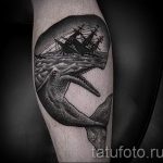 bálnatetoválás nagyszerű munka - a kész tetoválás fotóváltozata 14072016 -ból 37