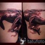 bálna tetoválás nagyszerű munka - a kész tetoválás fotóváltozata 14072016 45