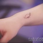 kis bálna tetoválás - a kész tetoválás fotóváltozata 14072016 -ból 2