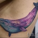 bálna tetoválás a bordákon - a kész tetoválás fotóváltozata 14072016 -ból 1
