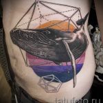 geometrische Tattoo -Set - Foto Version des fertigen Tätowierung 14072016 1