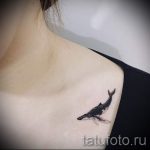 tetováló bálna kulcscsont - fotó a tetoválás kész változatáról 14072016 1