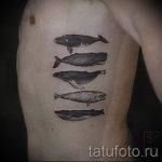 tetováló bálna a széleken - fotó a tetoválás kész változatáról 14072016 1
