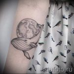 tetoválás Bálna sur ses bras képek - finale du tatouage 14072016 verzió 3