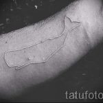 Wal -Tattoo auf dem Arm Bilder - termékeny változat 14072016 1