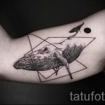 tetováló bálna geometria - a kész tetoválás fotóváltozata 14072016 -ból 1
