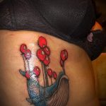 bálnatetoválás nagyszerű munka - a kész tetoválás fotóváltozata 14072016 -ból 2