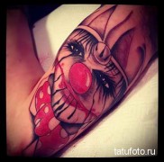 Bohóc tetoválás fotó 33323443423