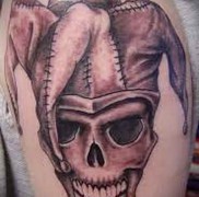 Bohóc tetoválás fotó 6467567567